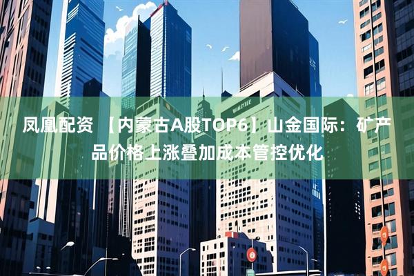 凤凰配资 【内蒙古A股TOP6】山金国际：矿产品价格上涨叠加成本管控优化